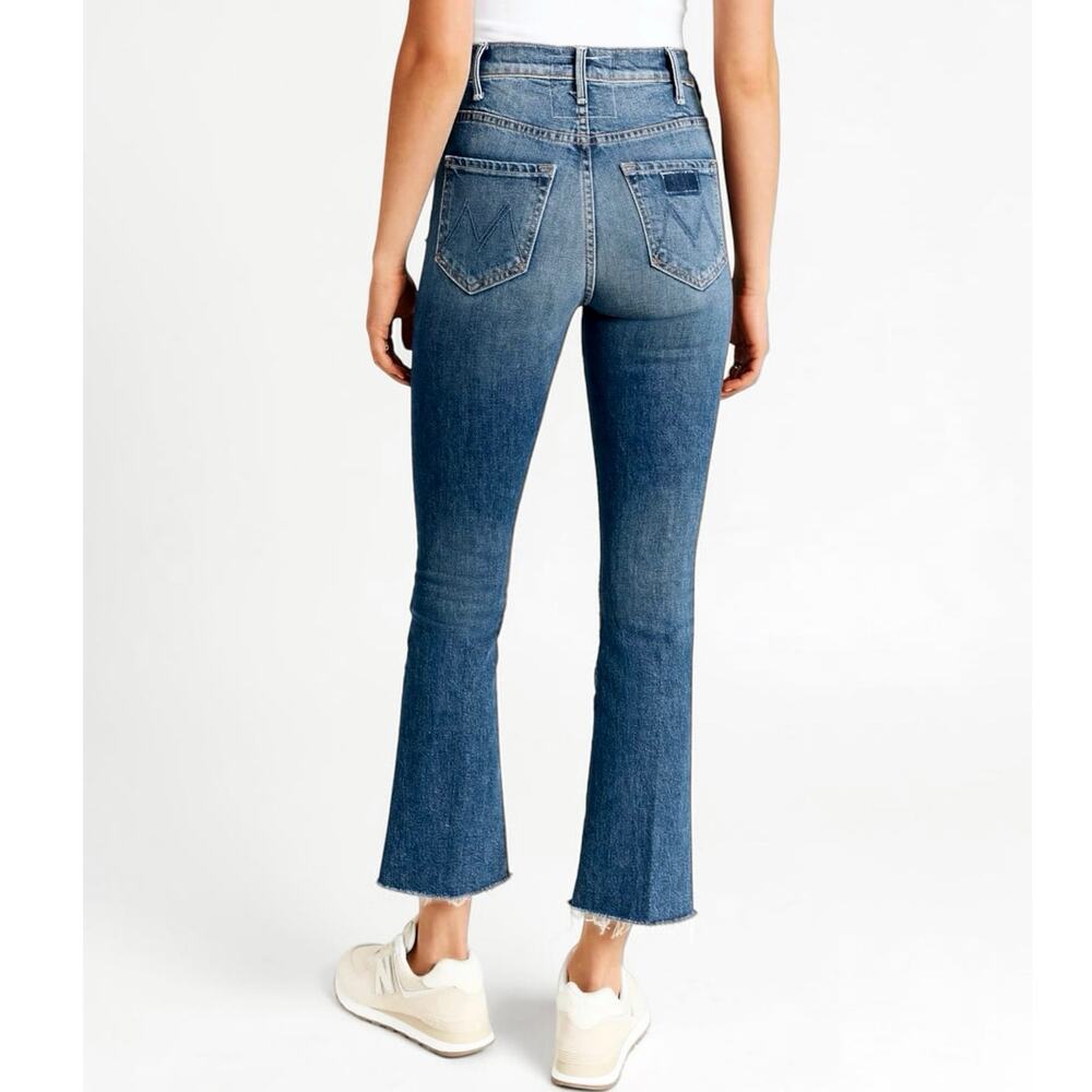 Mother SUPERIOR Hustler Flood Fray size 28 Beer Me Ankle Jeans - Picture 2 of 16